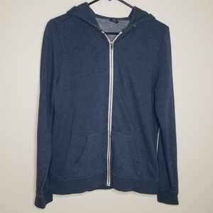 Zine zip up hoodie
